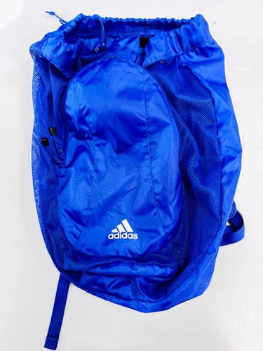 Used Adidas Soccer Player Duffel Bag Royal Blue 11860-S000313384