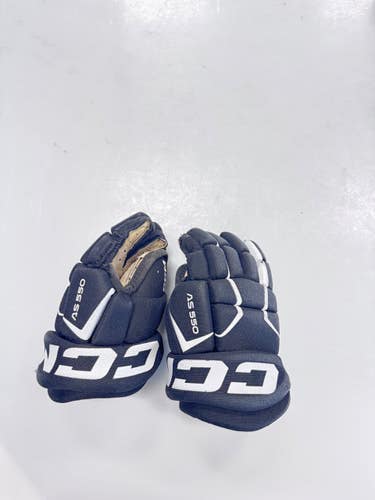 Used CCM AS550 Youth Gloves Black 8" 11860-S000313369
