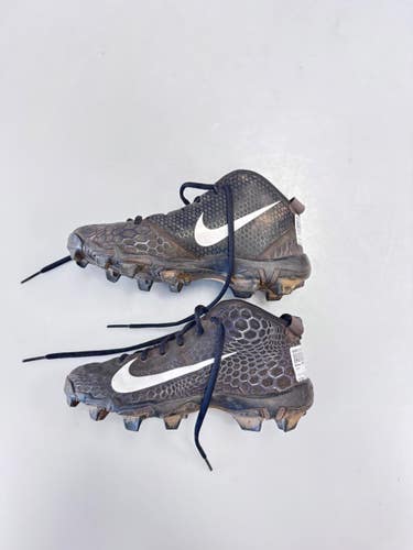 Used Nike TROUT BB/SB Cleats Black Junior 03 11860-S000313361