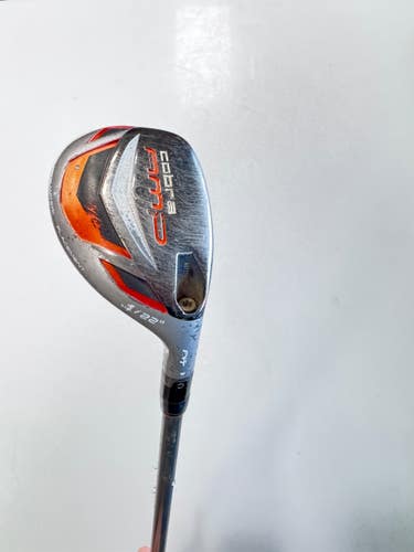 Used Cobra AMP COBRA 22 DEGREE Mens Hybrid Club RH 4 Hybrid 11860-C000313329