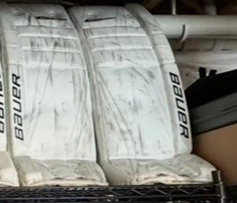 34"+1 Bauer Reactor 7000 Goalie Leg Pads (Used)
