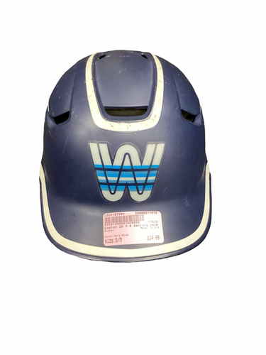 Used Easton Z5 2.0 Batting Helmet No Mask Navy Blue S/M 11613-S000187501
