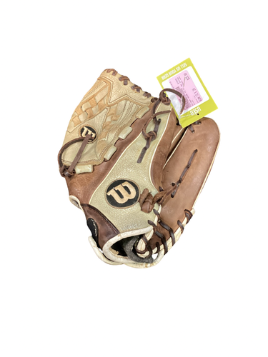 Used Wilson AURA BB/SB Glove RH Throw Tan 12 1/2" 11613-S000187489