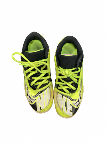 Used Nike FASTFLEX BB/SB Cleats Black And Optic Yellow Junior 02 11613-S000187488