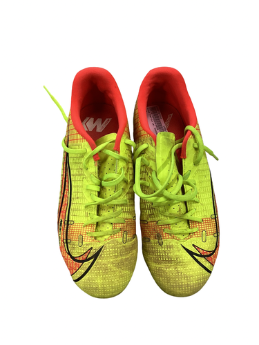 Used Nike Soccer Cleats Optic Yellow Junior 05.5 11613-S000187449