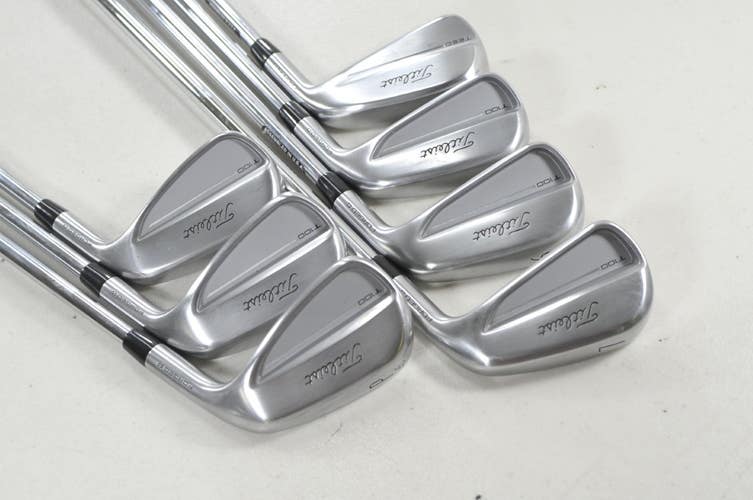 Titleist T100 2025 4-PW Iron Set X-Stiff Flex Project X Rifle 6.5 Steel # 224110