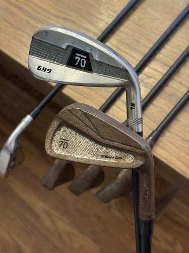 Sub70 699/659 CB Raw Combo Iron Set +3/4 (5-PW) KBS TGI 80 S shafts (stiff)