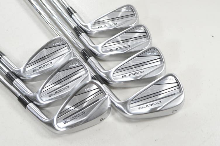 Cobra King Tour 2023 4-PW Iron Set Stiff Flex RH KBS $-Taper 120 Steel #224104