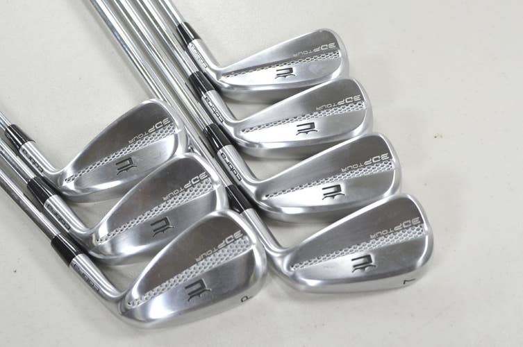 Cobra 3DP Tour 4-PW Iron Set X-Stiff Flex RH Project X Rifle 6.5 Steel # 224103