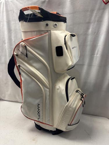 Used Maxfli HONORS CART BAG Mens Cart Bag White 11490-S000276322