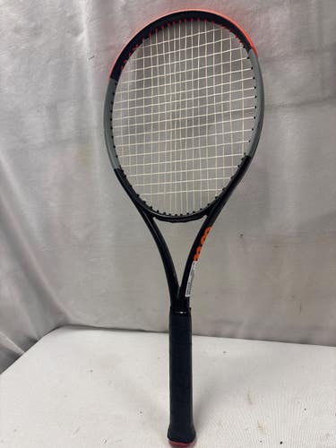 Used Wilson BURN 100LS Adult Tennis Racquet Black 4 1/8" 11490-S000276296