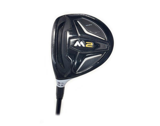 LH 2016 TaylorMade M2 16.5* 3 Wood HL Graphite TaylorMade Reax 65g Regular Flex