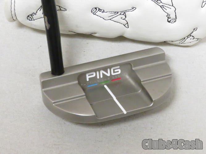 PING PLD Milled DS72 Satin Putter 1 UP Matte Black Stepless 34" +Cover