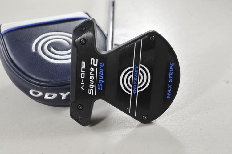 Odyssey Ai-ONE Square 2 Square Max Stripe 35" Putter RH Steel with Cover #224220