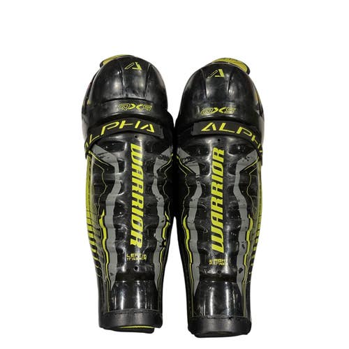 Used Warrior QX5 Senior Shin Guards Black 17" 11847-S000037621