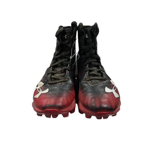 Used Under Armour Jr FB Cleats Red Junior 03.5 11847-S000037623