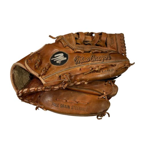 Used MacGregor BB GLOVE BB/SB Glove RH Throw Brown 12 1/2" 11847-S000037624