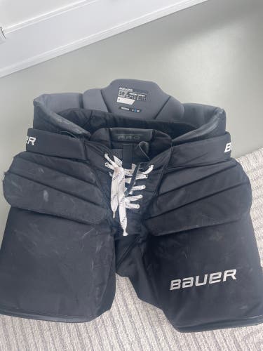 Senior Medium Bauer Pro Hockey Goalie Pants Pro Stock (Used)
