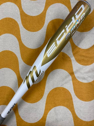 White 2023 Marucci Echo DMND Alloy Bat (-12) Alloy 17 oz 29" (Used)