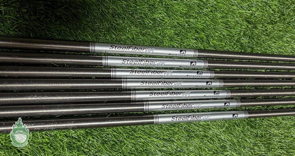 Aerotech Steelfiberi95 Stiff Flex 4-PW Graphite Iron Set Shafts .355"