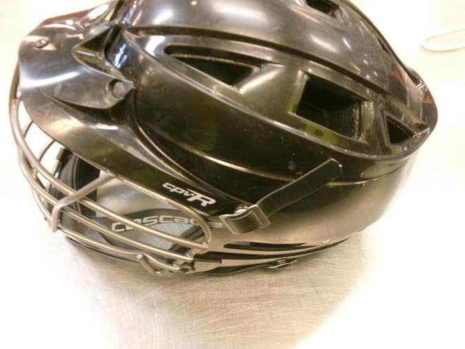 Used Cascade CPV R Lacrosse Helmet Black LG 11339-S000205415