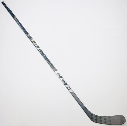 New Custom Black CCM JetSpeed FT7 Pro-LH-80 Flex-P86-Grip W/ Bubble Texture