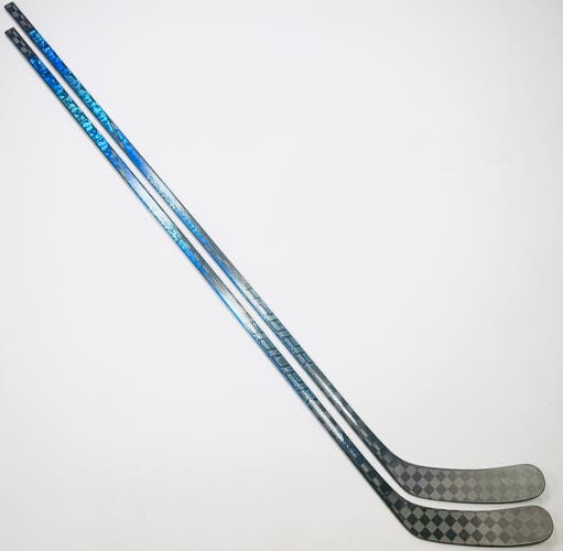 2 Pack New Custom Blue Bauer Twitch-LH-82 Flex-P92M-Grip W/ Full Tactile