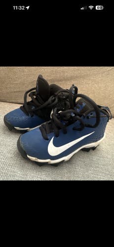 Nike Force Trout Fastflex Blue Baseball Cleats AJ9252-401 10C 10K Boys