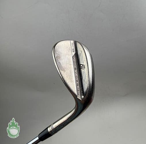Used Titleist Vokey SM8 S Grind Chrome Wedge 60*-10 Stiff Flex Steel Golf Club