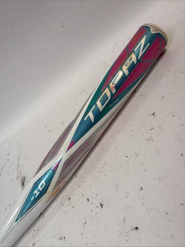 Easton Topaz Aluminum Softball Bat, 32/22 (-10), 2 1/4"