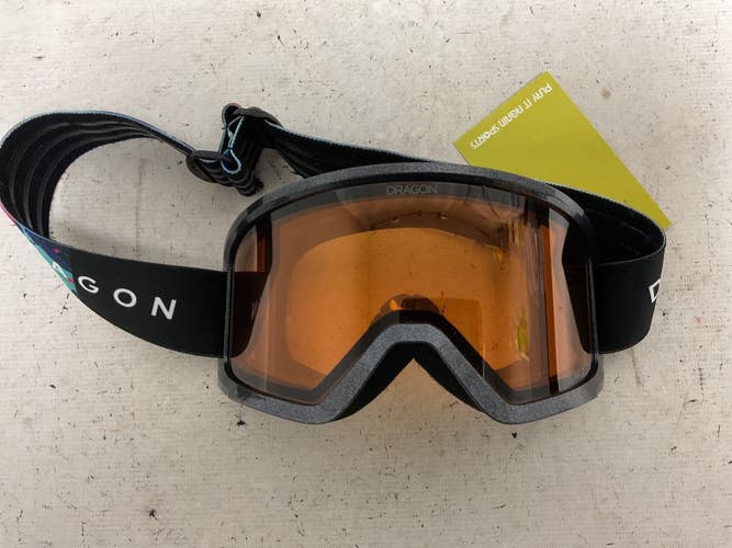 Used Dragon DX3 OTG Snow Goggles Adult Black 11855-S000208147