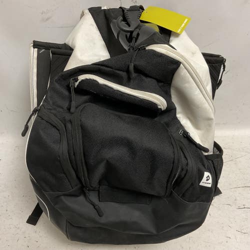 Used Demarini VOODOO JR BB/SB Player Backpack White And Black 11855-S000208127