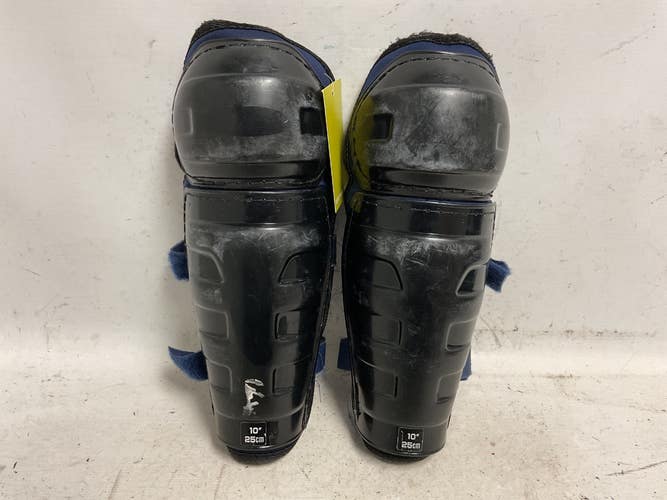 Used Youth Shin Guards Black 10" 11855-S000208076