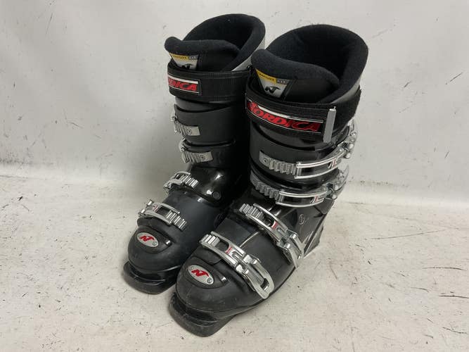 Used Nordica W6 Mens DH Ski Boot Black 265 MP - M08.5 - W09.5 11855-S000208074
