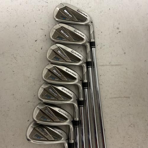 Used Taylormade SIM 2 MAX Mens Iron Set RH 5I-GW/AW 11855-S000208053