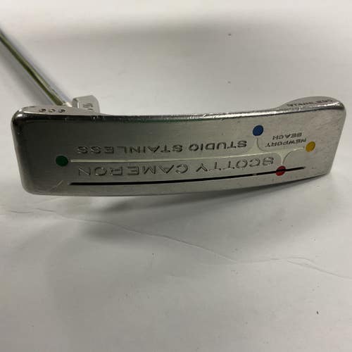 Used Titleist SCOTTY CAMERON STUDIO STAINLESS NEWPORT Mens Putter RH 35" 11855-S000208004