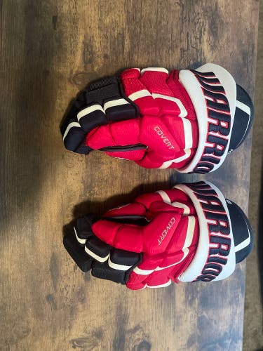 New Warrior Covert QRL Pro Stock Gloves Washington Capitals Nicklas Backstrom 13”