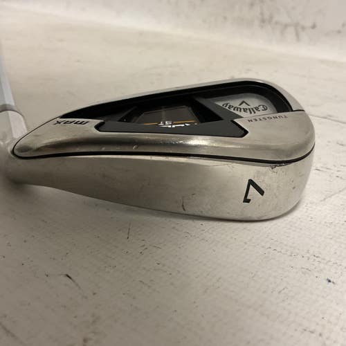 Used Callaway ROGUE ST MAX Mens Individual Iron RH 7 Iron 11855-S000207995