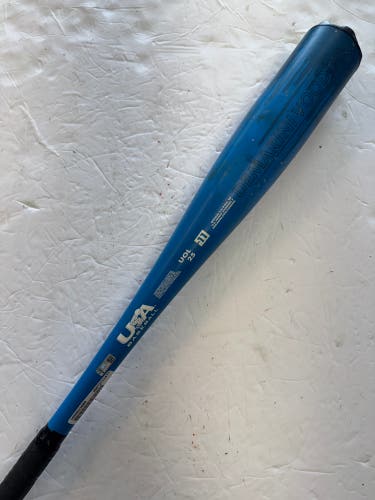 2025 DeMarini Voodoo Alloy USABat Certified Bat (-11) 17 oz 28" (Used)