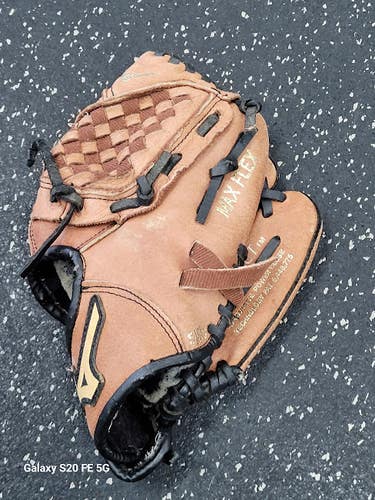 Used Mizuno POWER CLOSE GPP 1000Y1 BB/SB Glove RH Throw Brown 10" 11849-S000042735
