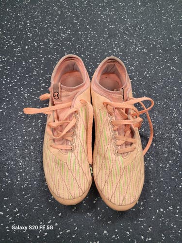 Used Under Armour Soccer Cleats Orange Senior 5 11849-S000042728