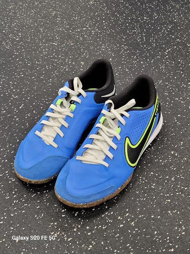Used Nike Soccer Indoor Shoes Royal Blue Senior 7 11849-S000042715