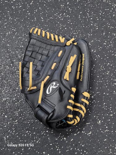 Used Rawlings PLAYER SERIES BB/SB Glove RH Throw Black 11 1/2" 11849-S000042710