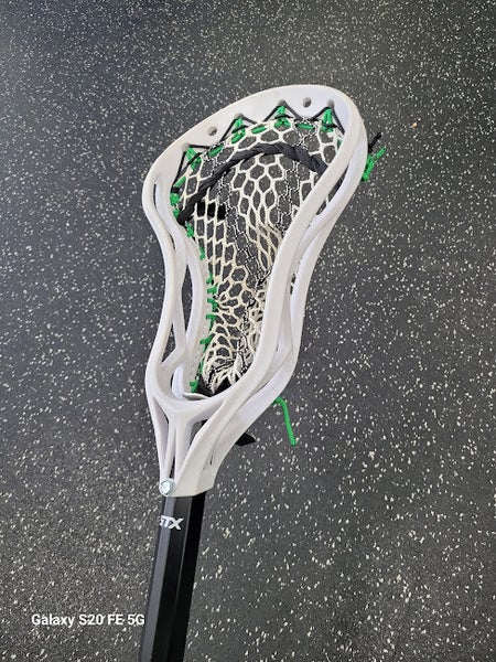 Used SILVERFIN CAMBER ON STX Men Atk/Mid Complete Stick White 11849-S000042692