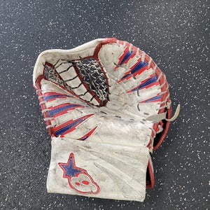 Used BRIANS JR GOALIE CATCHER Junior Goalie Catcher White 11849-S000042657