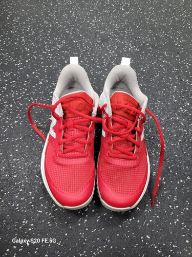 Used New Balance TURF CLEATS BB/SB Cleats Red Senior 5 11849-S000042637