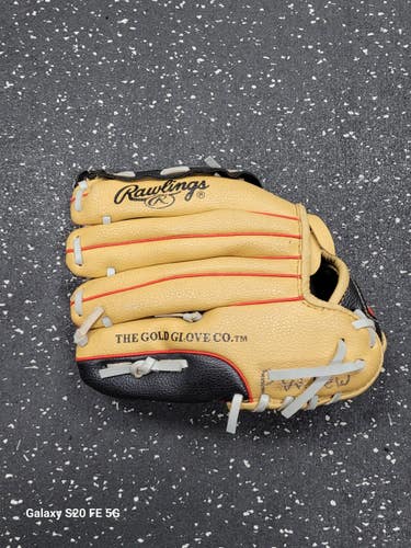 Used Rawlings PLAYER SERIES WPL10CBSG BB/SB Glove RH Throw Brown 10" 11849-S000042618