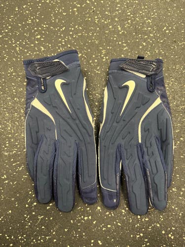 Used Nike ALPHA FB Gloves Navy Blue 3X 11849-S000042608