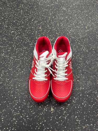 Used RIP-IT DIAMOND BB/SB Cleats Red Senior 10 11849-S000042586