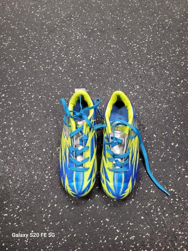 Used Lotto FORZA Soccer Cleats Royal Blue Youth 12.0 11849-S000042479